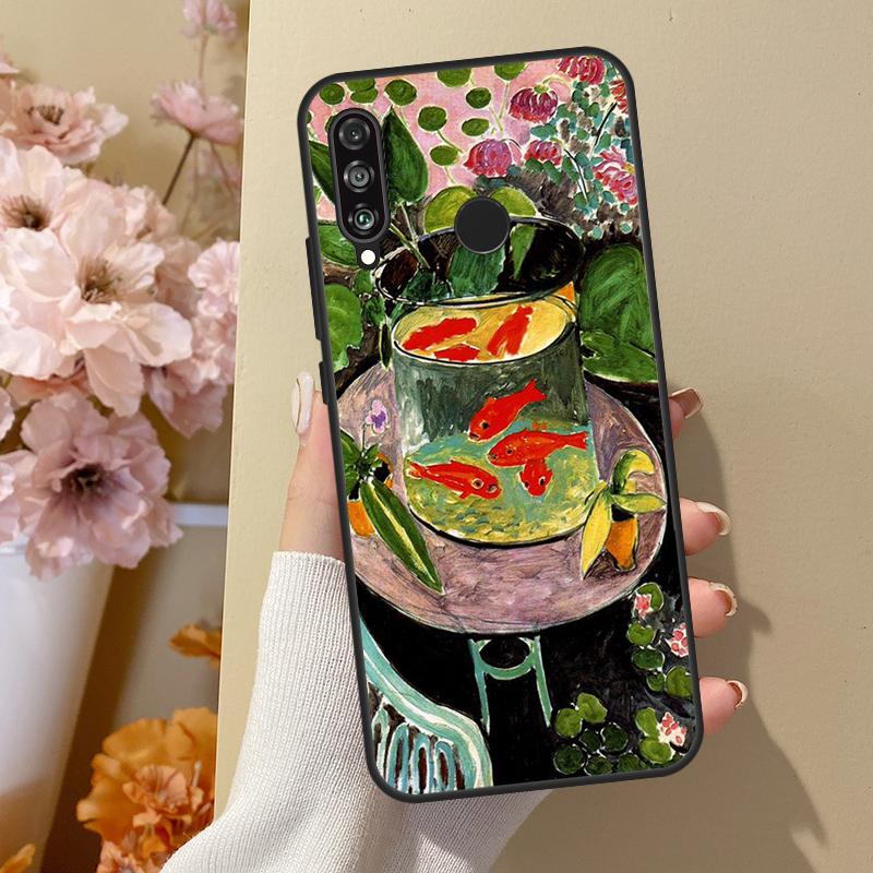 

Henri Matisse Art Painting For Huawei Nova 10 SE 9 3i 7i 8i 11i 12i Y73 Y90 Y70 Y72 Y61 Y91 P60 Pro P40 P30 Lite Case Huawei Nova 10