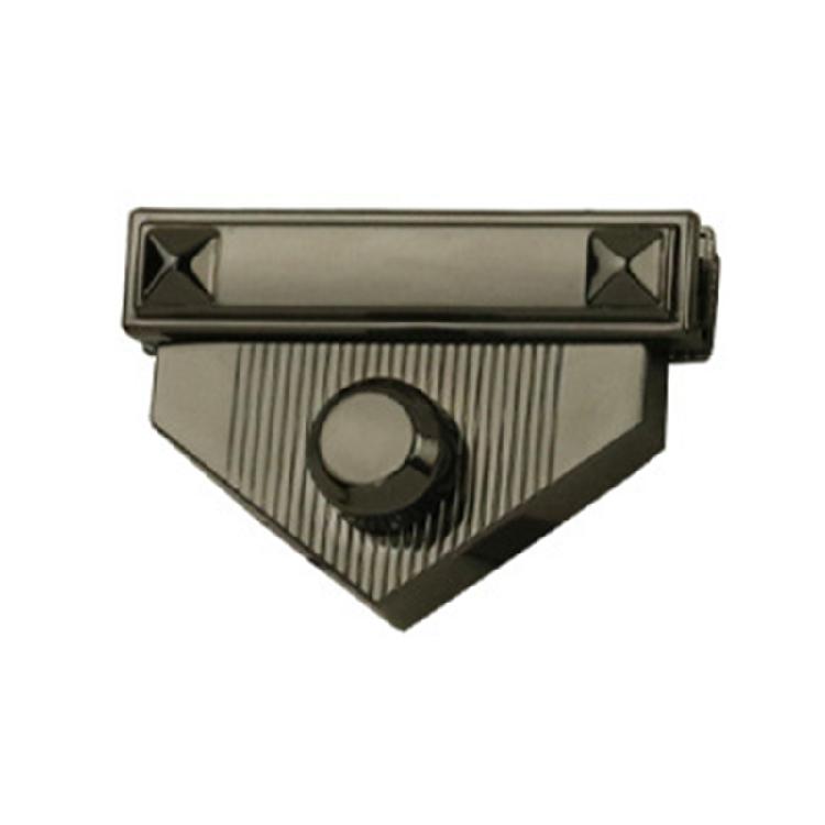 

Triangle Lock For Bags And Handbags Combining Styles Stylish Security Lock Fashion Bag Hardware Easy To Install чорний