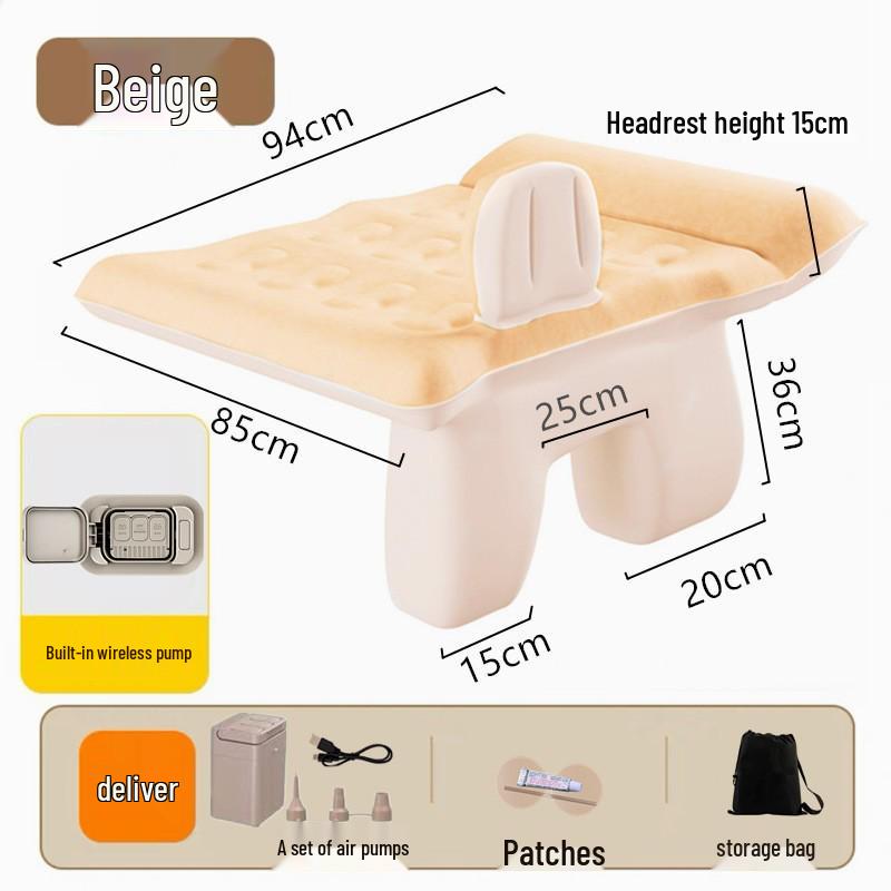 BYD Han EV Car Rear Seat Inflatable Mattress for Camping