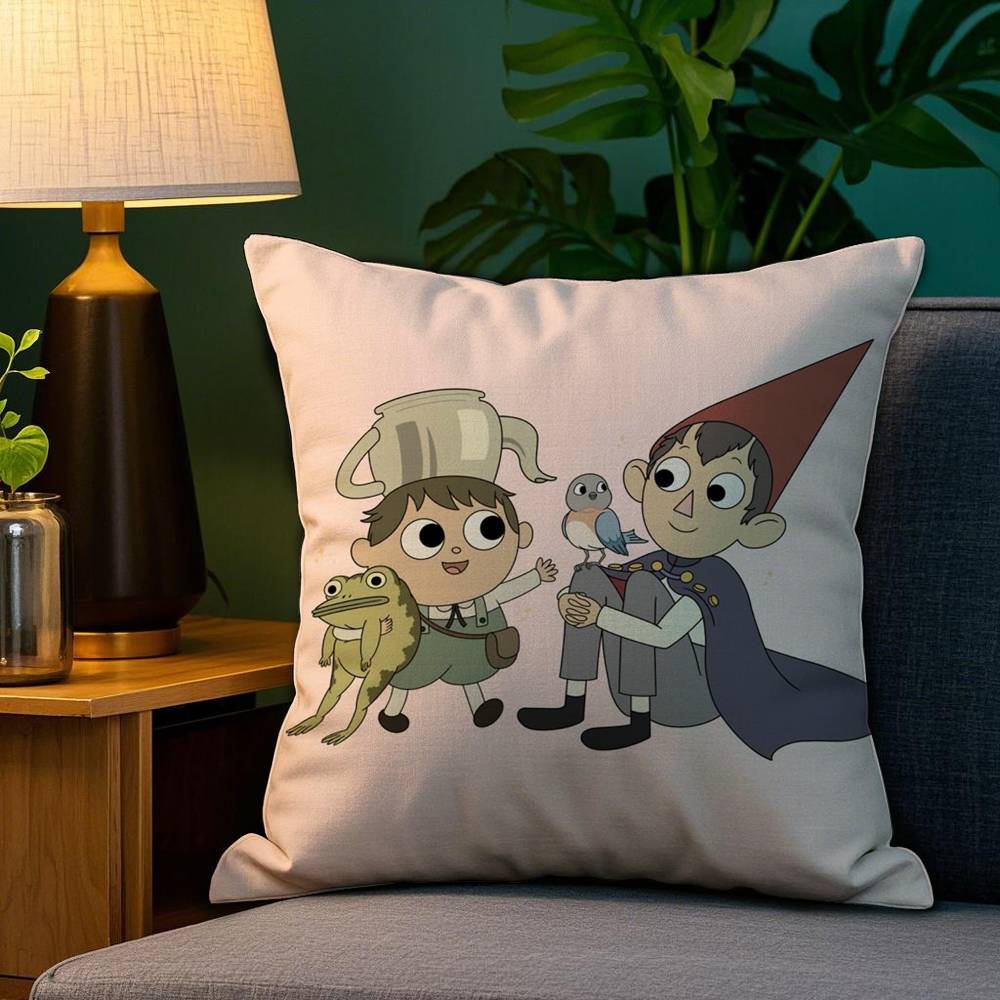 OOver The GGarden WWall Pillow Case Sofa Living Room Bedroom Doublesided Printing Square Cushion Nap Time Pillow Case