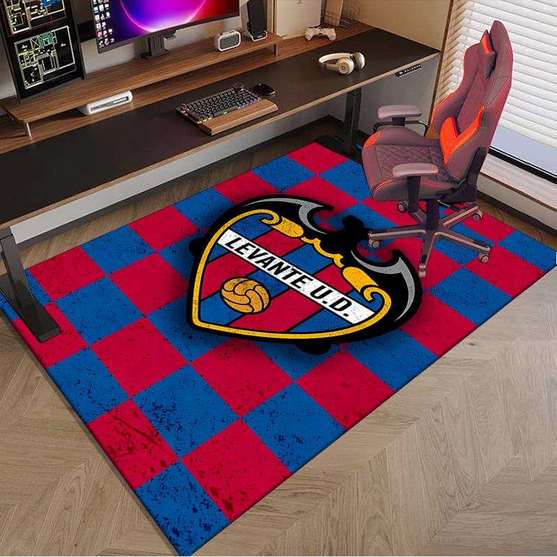 1PC Levante Football Rug Game Carpet, Floor Mat for Bedroom Living Room Entryway Rug, Home Decor Idea Gift for Christmas Birthday