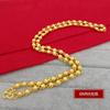 Hip Hop  6MM-10MM Bead Men's Necklace Jewelry Gift