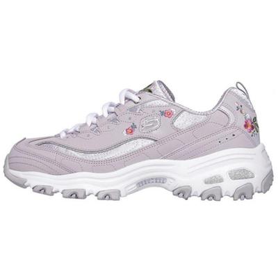 D'LITES 1.0 para Mujer Malla Sintético Acolchado Caña Baja Zapatillas Estilo Dad Morado Lavanda 11977-LAV