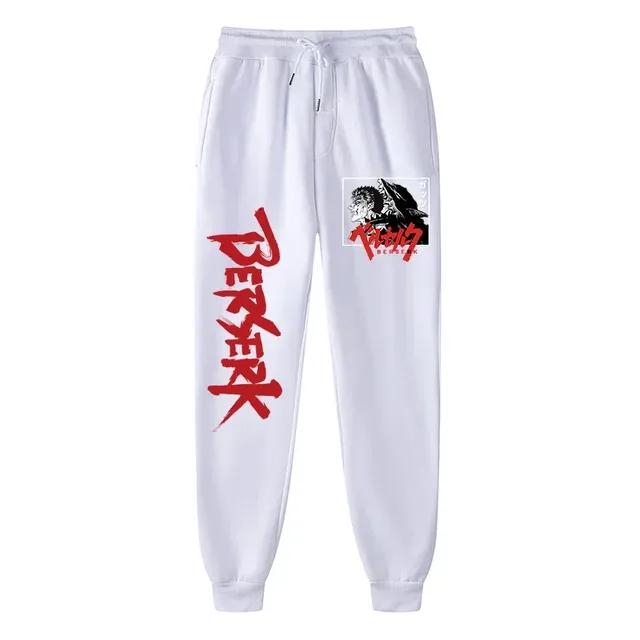 Anime Berserk Print Sweatpants for Men Athletic Joggers Trousers Spring Fall Casual Fleece Pants with Pockets Cosplay Costume