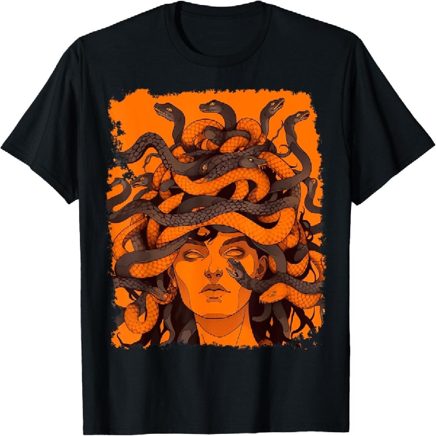 Medusa Orange T-Shirt XXXXXL разноцветный