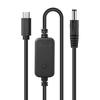 Adjustable Voltage Type-C to DC Power Cable 12V with Digital Display, 5V/9V/15V/20V 3A PD Trigger Charging