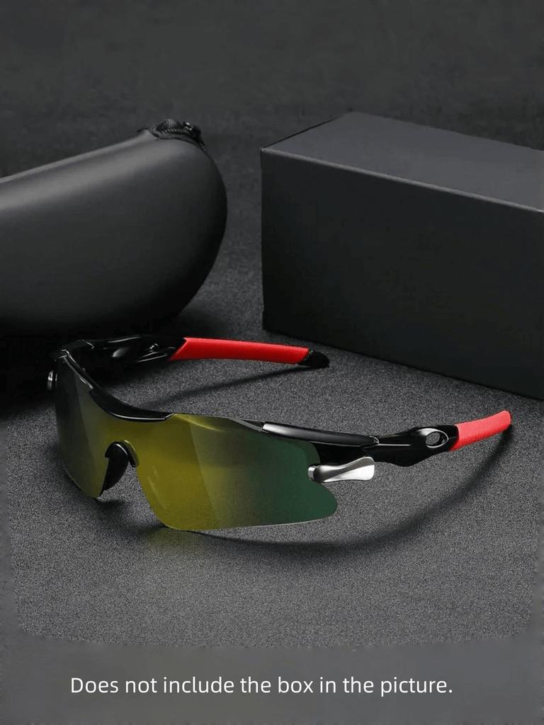 2024 Windproof Men's & Women's Large Frame Cycling & Motorcycle Sunglasses