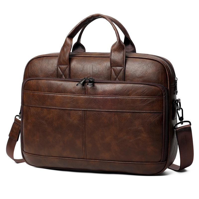 Men's Handbag Large Capacity Briefcase Business Computer Bag 42*8*30cm
