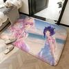 Soft Absorbent Non-Slip Rug Game N-Nekopara Floor Mat Home Decor Doormat Bedroom Floor Mat Shower Carpet