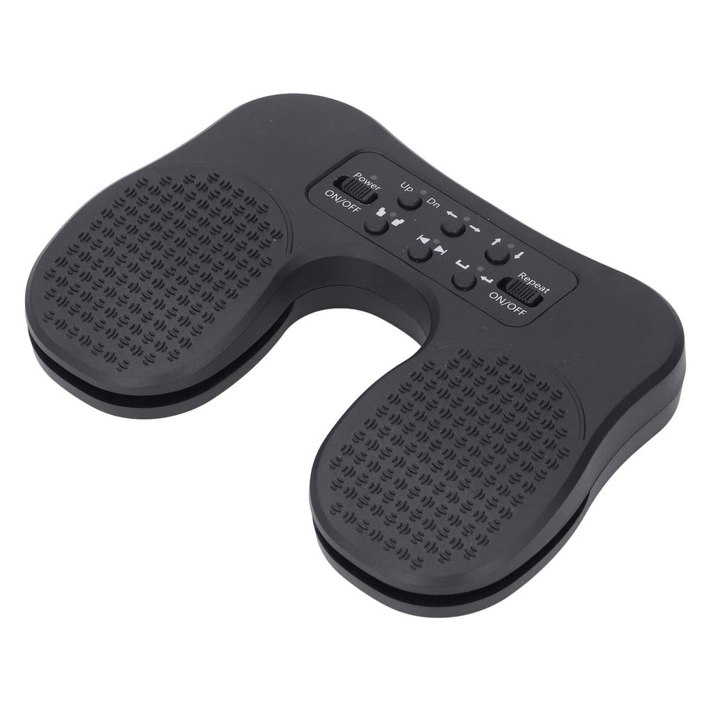 Music Page Turner Rechargeable WiFi BT USB C Wired Connection Custom Foot Pedal for Tablets Phones Piano Keyboards