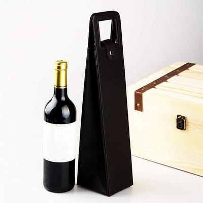 Red Wine Packaging Bags Gift Universal Packaging Leather Boxes Multiple Single Bottle Wine Glass Packaging Leather Bags