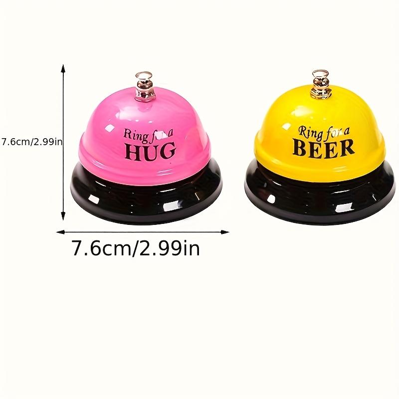 Student Gifts Metal Bar Counter Dining Bell Reminder Restaurant Dining Bar Ring Hand Ring Answers Home Decoration Activities Party Decoration Bell