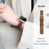 Cinturino in Pelle 14MM Per Cinturini Apple Watch 45mm 38mm 49mm 40mm 42mm 41mm Bracciale Smartwatch da Donna iWatch Tutte le Serie