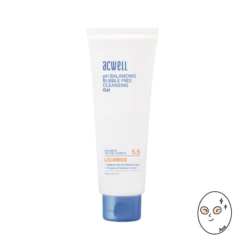 Acwell pH Balancing Bubble Free Cleansing Gel 160ml