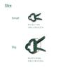 40pcs Reusable Plastic Plant Support Clips Clamps for Plants Hanging Vine Garden Greenhouse Vegetables Tomatoes Clips