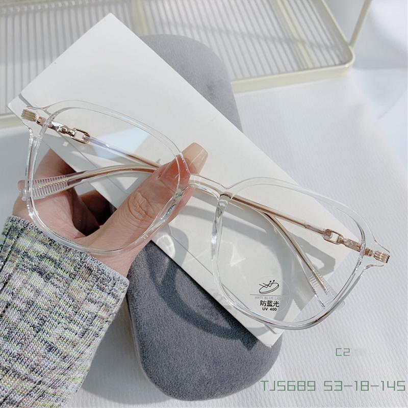 

Gradient Square Anti Blue Light Myopia Glasses Women Fashion Nearsighted Eyeglasses Brand Design Big Frame Prescription Eyewear 0