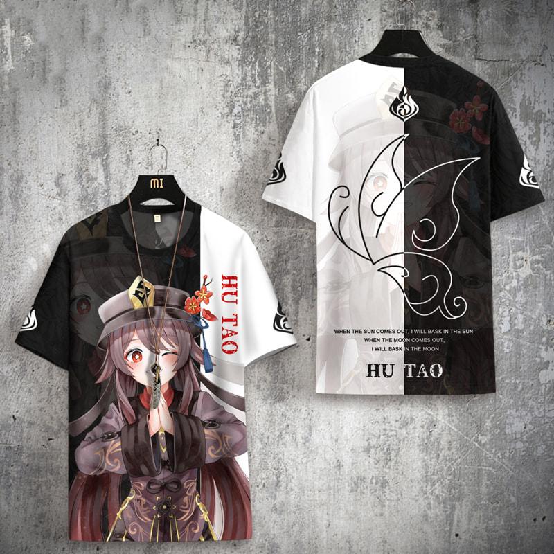 3D Printed T Shirts Men/Women Anime Tee Casual Harajuku O-Neck Short Sleeve Top Clothing
