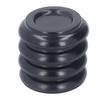 4PCS Piano Floor Protector Anti Vibration Small Size Non Slip Piano Caster Cups Floor Protector Black