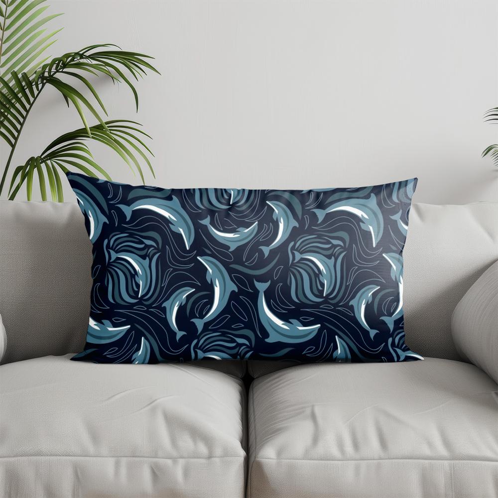 Home Decor Cosmic Night Starry Pillowcase Suitable For Sofa Bedroom Car Pillow Cover Cushion Rectangular Back Cushion