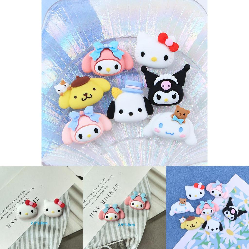 Cartoon Resin Accessories Diy Phone Case Stickers Cup Stickers Shoe Buckles Hair Clips Hair Ties Decoration Sc005021