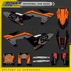 PowerZone For KTM EXC SXF 2026 Custom Team Graphics Decals Stickers Kit For KTM 23-25SXF 24-26 EXC Motorcycle Stickers Kits