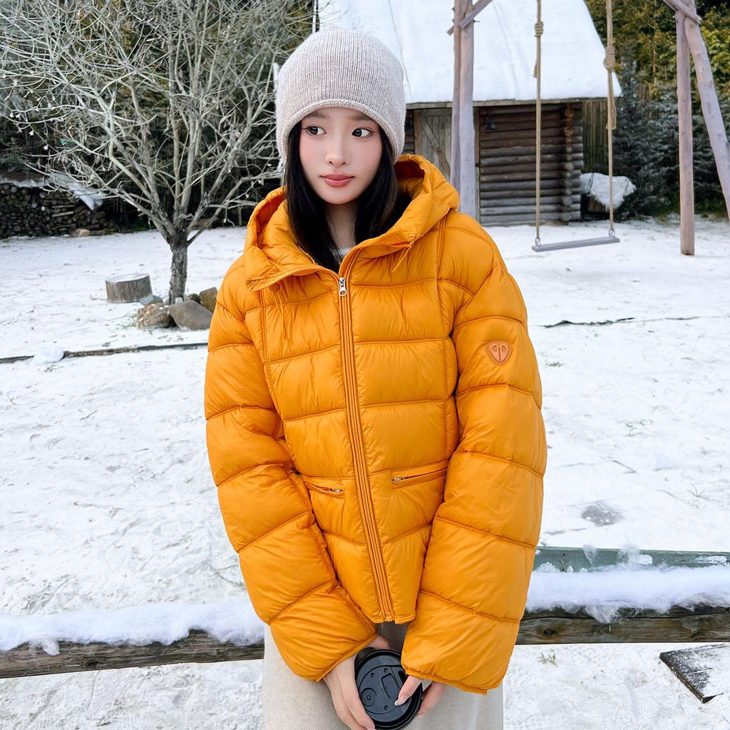 Winter new women's fashion short hooded down cotton-padded casual foreign-style warm cotton-padded clothes
