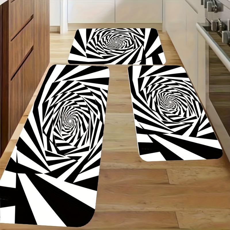1PC 3D Patroon Keukenvloerkleed Antislip Deurmatten Pop design Badkamervloerkleed Badmat Tapijt voor Thuis Gootsteen Wasruimte Decor
