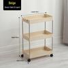 Bathroom & Kitchen Multi-layer Floor-standing Storage Trolley Shelf