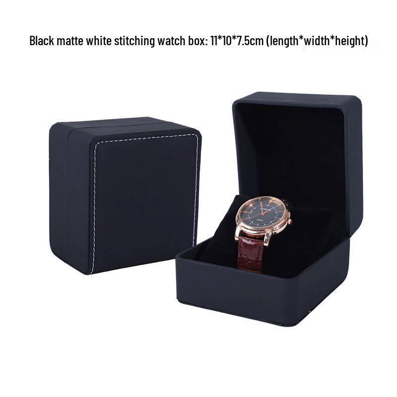 PU Watch Box: Flip-Top Display & Storage for a High-End Feel