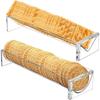 1Pc Clear Acrylic Cracker Holder - Acrylic Biscuit Holder Tray Cracker Server and Holder Appetizer Serving Tray Dublin Tray