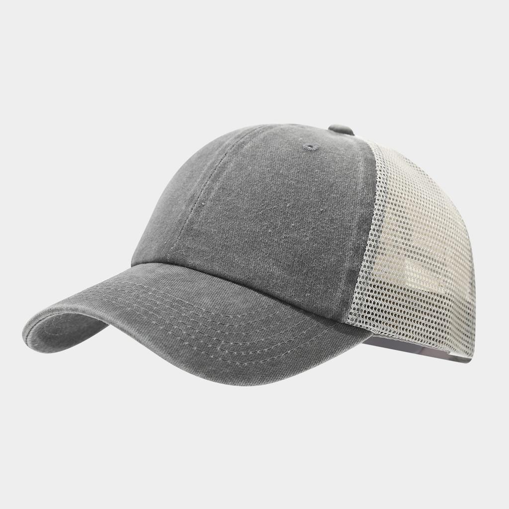 Summer New Mesh Baseball Cap Men's and Women's Outdoor Leisure Sports Fashion Breathable Visor Truck Driver Hat