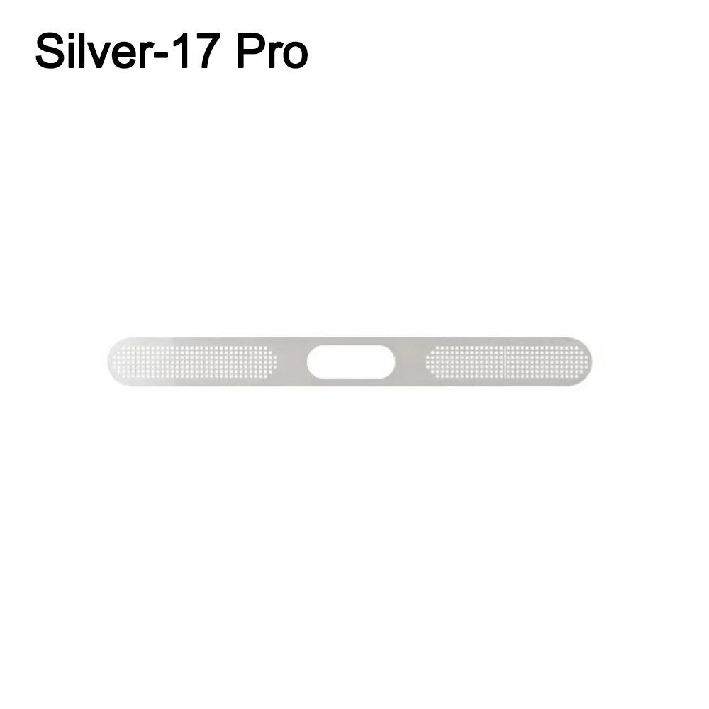 Integrated Design Dustproof Net Stickers for iPhone 17Pro/17 Pro Max Phone Speaker Protection