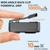 Hands-Free Running Lights 1200mAh Rechargeable Portable Magnetic Small Pocket Light for Emergency Outdoor Camping Walking Dog