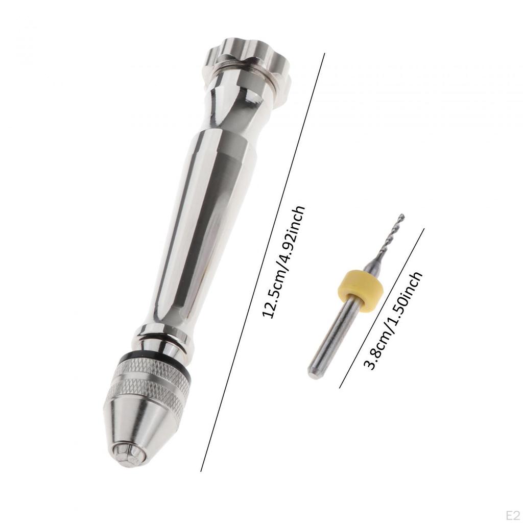 Hand Drill Bit Set Jewelry Making DIY Professional Repairing Tool Portable Rotary Micro Twist