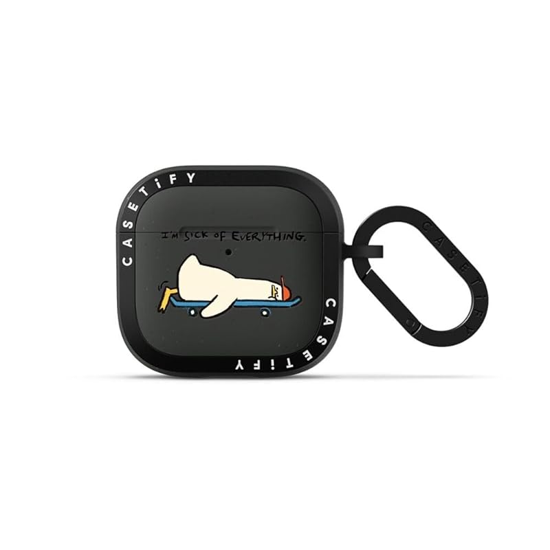 

CASETiFY bounce case AirPods 4 - SKATEBOARDING charcoal