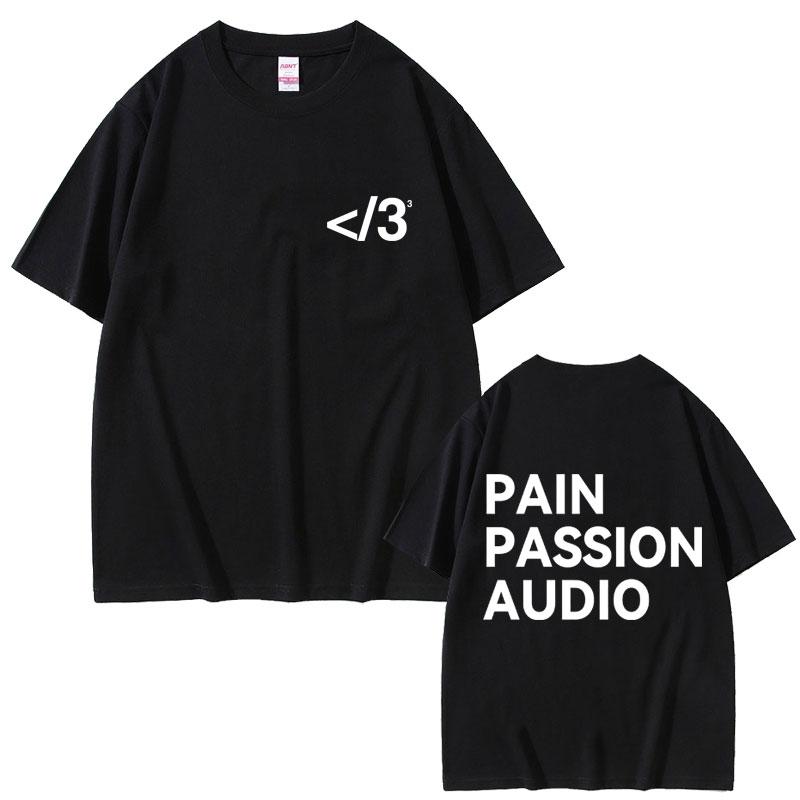 Rapper Destroy Lonely Pain Passion Audio Graphic Tshirt Men Hip Hop Fashion Pop Music Tshirts Mens Oversized T Shirts XL
