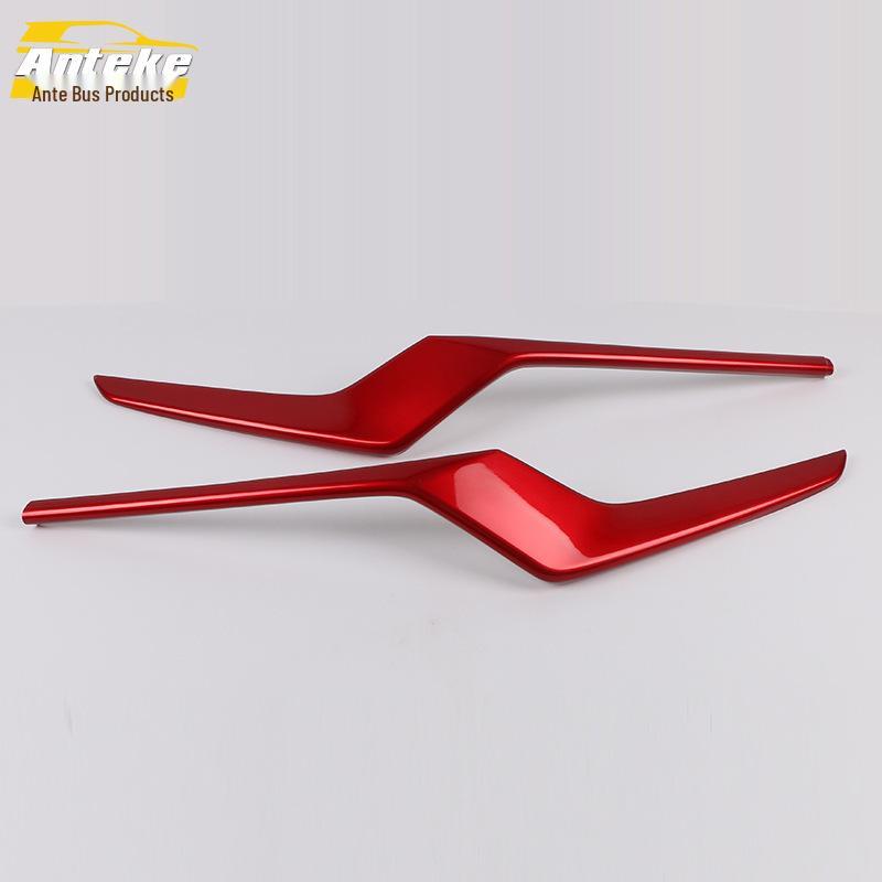 19 XRV Front Bumper Bright Strip & Lip Grille Anti-Scratch Decorative Sticker Accessories