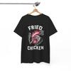 Lustiges Fried Chicken Raucher T-Shirt - Lacher-Auslösendes Shirt für Lustige Leute