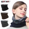 Getinfit 1 Stuk Winter Warmte Mask Dubbellaags Verdikt Winddicht En Temperatuur-Isolerend Trekkoord Verstelbare Koudebestendige Sjaal