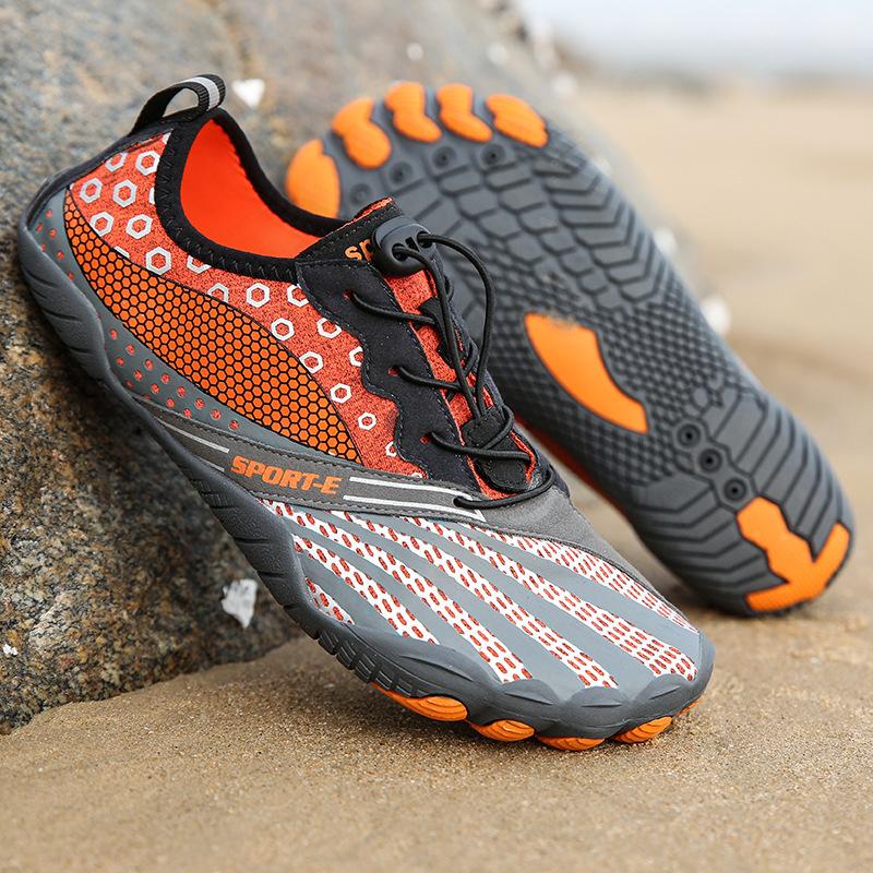 Outdoor Five-Finger Shoes Creek Shoes Fitness Rafting Surfing Beach Shoes Diving Shoes Men'S Sports Hiking Shoes