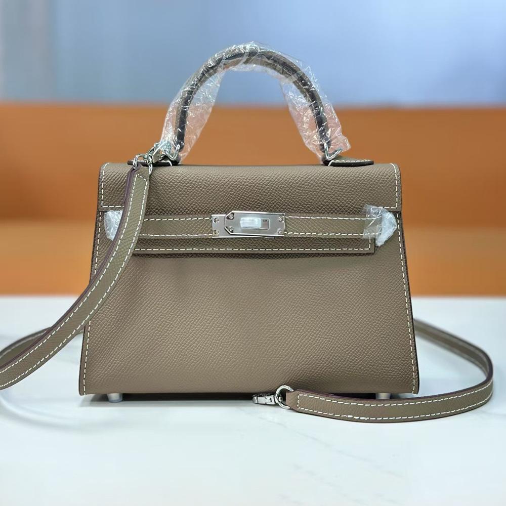 Cross Border 2025 New Fashionable Canvas Wide Shoulder Strap Bag Silver Buckle Niche Single Shoulder Crossbody Handbag For Women