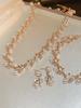 Fashion New Diamond Retro Elegant Pearl Necklace