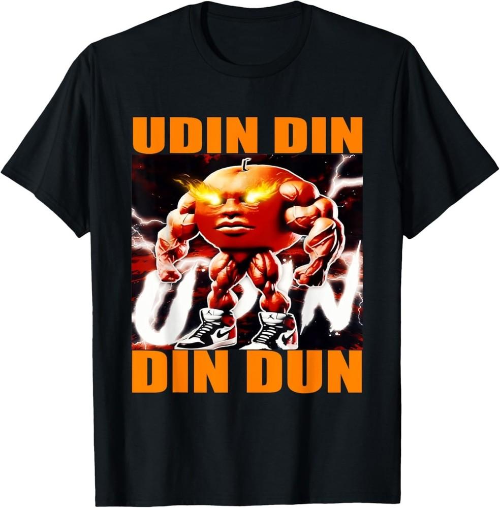 U Din Din Din Dun Ma Din Din Din Dun Смешной Мем Оранжевая Футболка с Геймером M