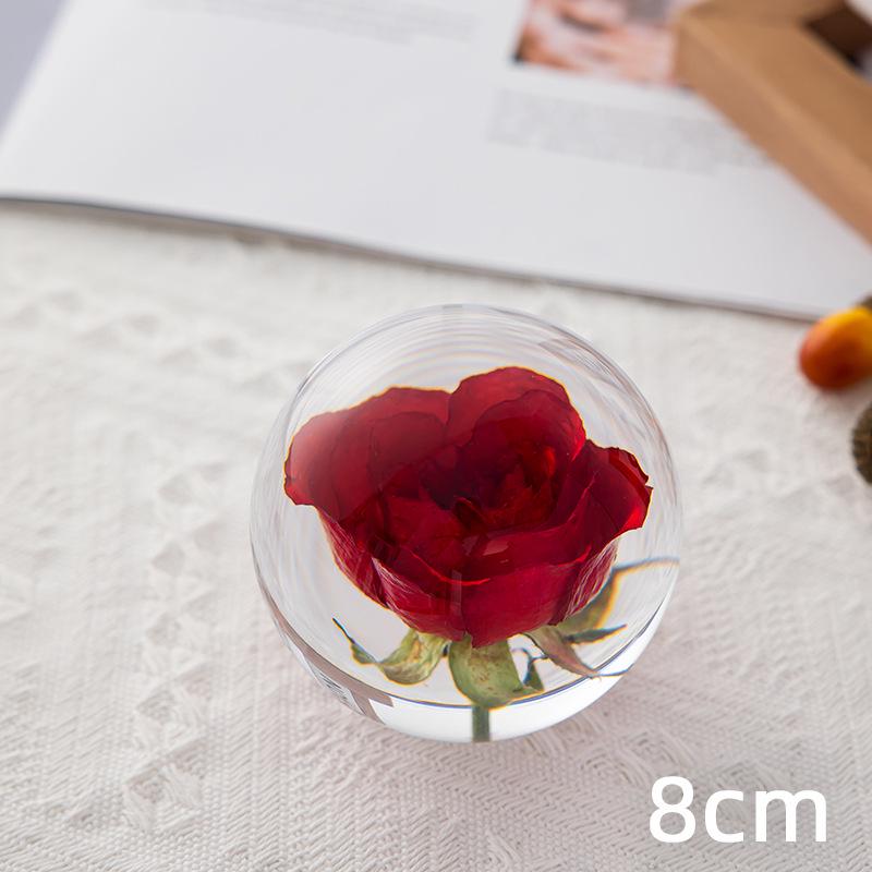 Dandelion & Sunflower Crystal Ball Ornament - High-End Gift for Christmas, Birthday, or Valentine's Day (M2)