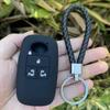 Silicone Car Key Cover Case Shell For Toyota Raize For Daihatsu Rocky 4  Buttons Key Cover Case Car Accessories