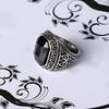Men's Women's Lover Vintage Carved Geometric Resin Alloy Party Jewelry Ring