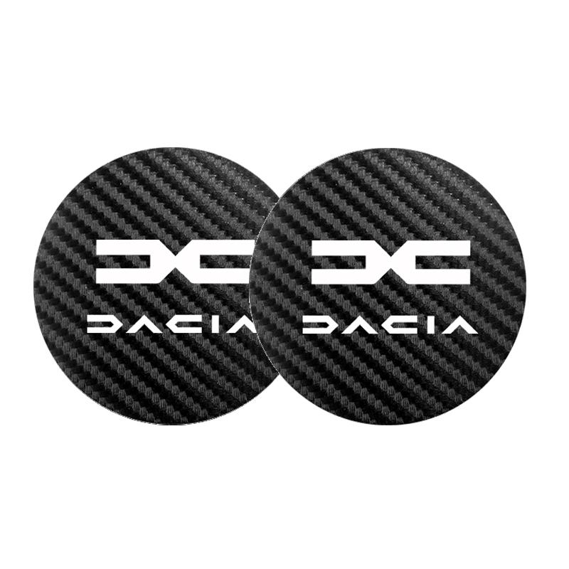 2 ks podtácků do auta, podložky pod hrnek s vodou, vodotěsné vložky do přihrádky pro Dacia Duster Logan Sandero Stepway Dokker Lodgy MCV 2019 Jaro