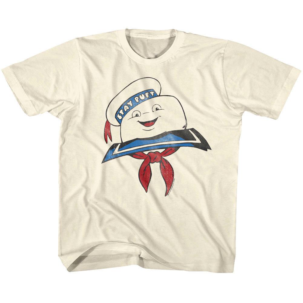 Ghostbusters Stay Puft Marshmellow Man Head Kids T Shirt Costume Boy Girls Baby XXXL
