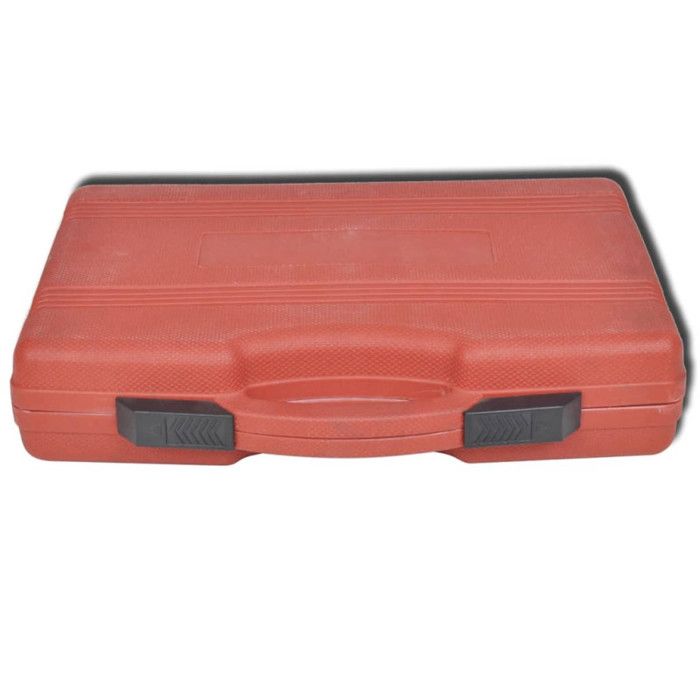 Kit d'outils de filetage de piston - vidaXL - 40 pcs - Acier au carbone - Universel - Mallette robuste