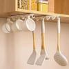 Adjustable Hook Double Row Wardrobe Pull-out Storage Hook Entrance Coat Hook Suitable for Bathroom Wardrobe Shelf